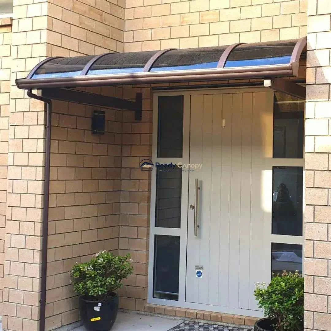 Aluminium Frame Awning - Brown