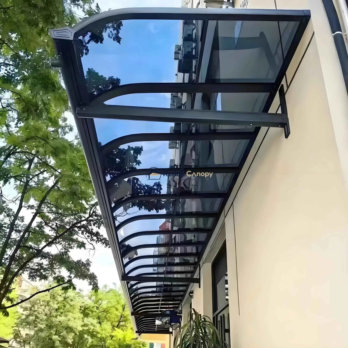 Aluminium Frame Awning - Grey