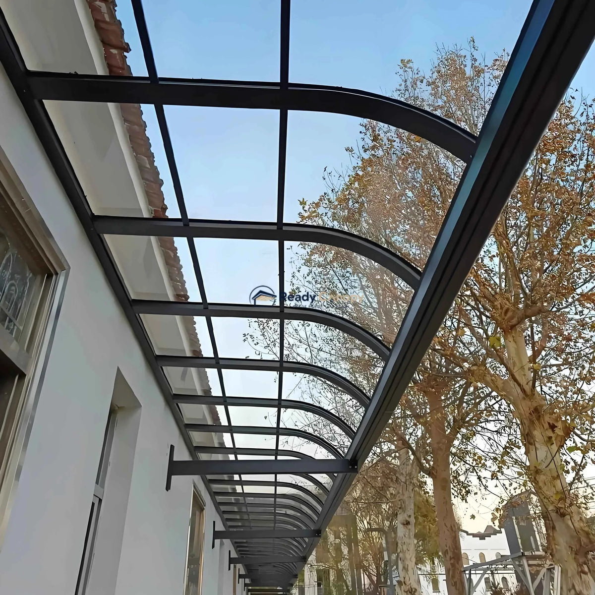 Aluminium Frame Awning - Grey