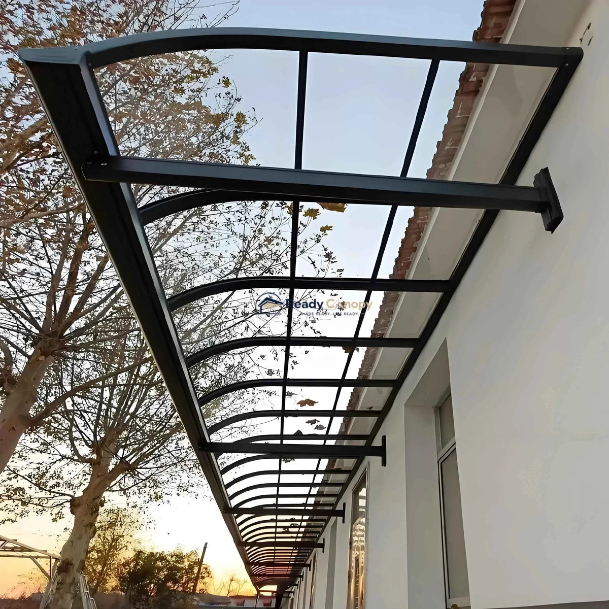 Aluminium Frame Awning - Grey