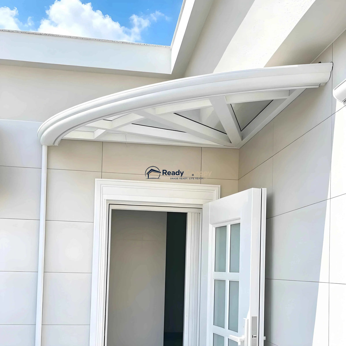 Aluminium Frame Awning - White
