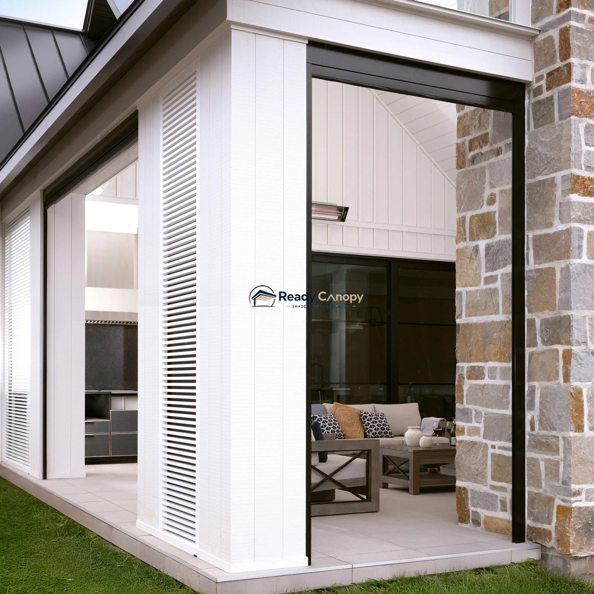 Custom Exterior Aluminium Louvers | Facades, Privacy & Equipment Screening