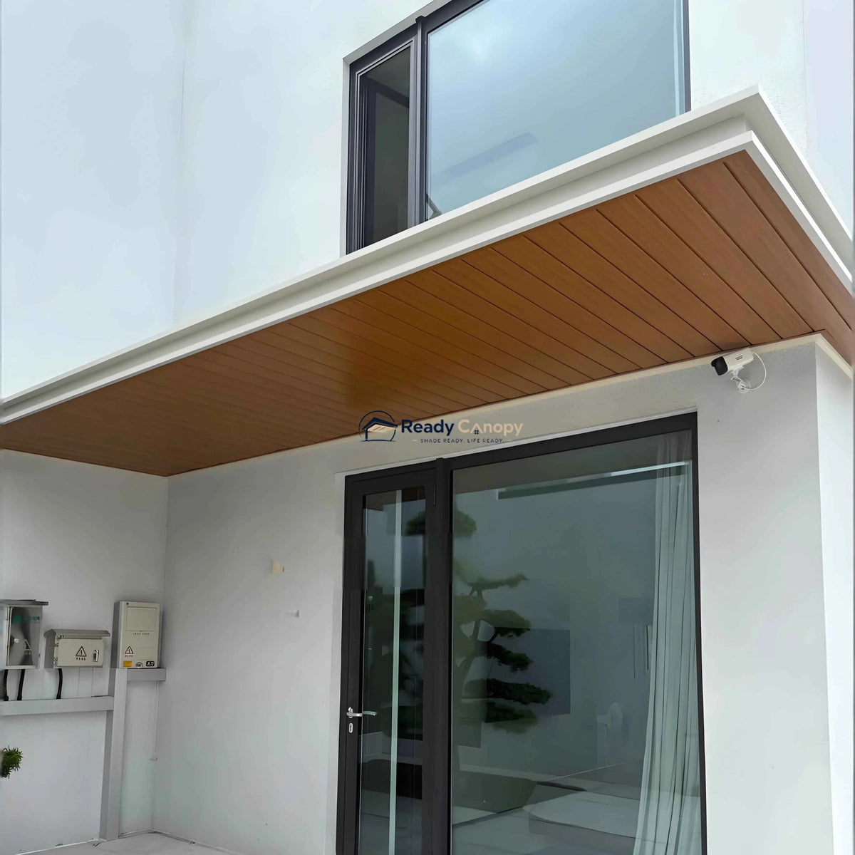 Modern Minimalist Aluminum Front Door Canopy Awning
