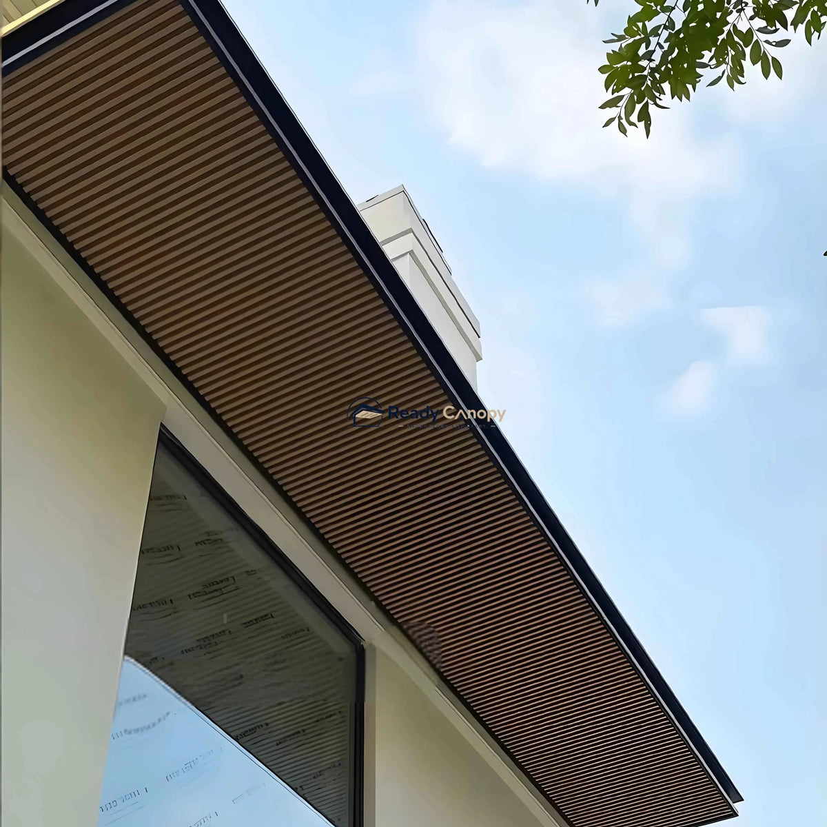 Modern Minimalist Aluminum Front Door Canopy Awning