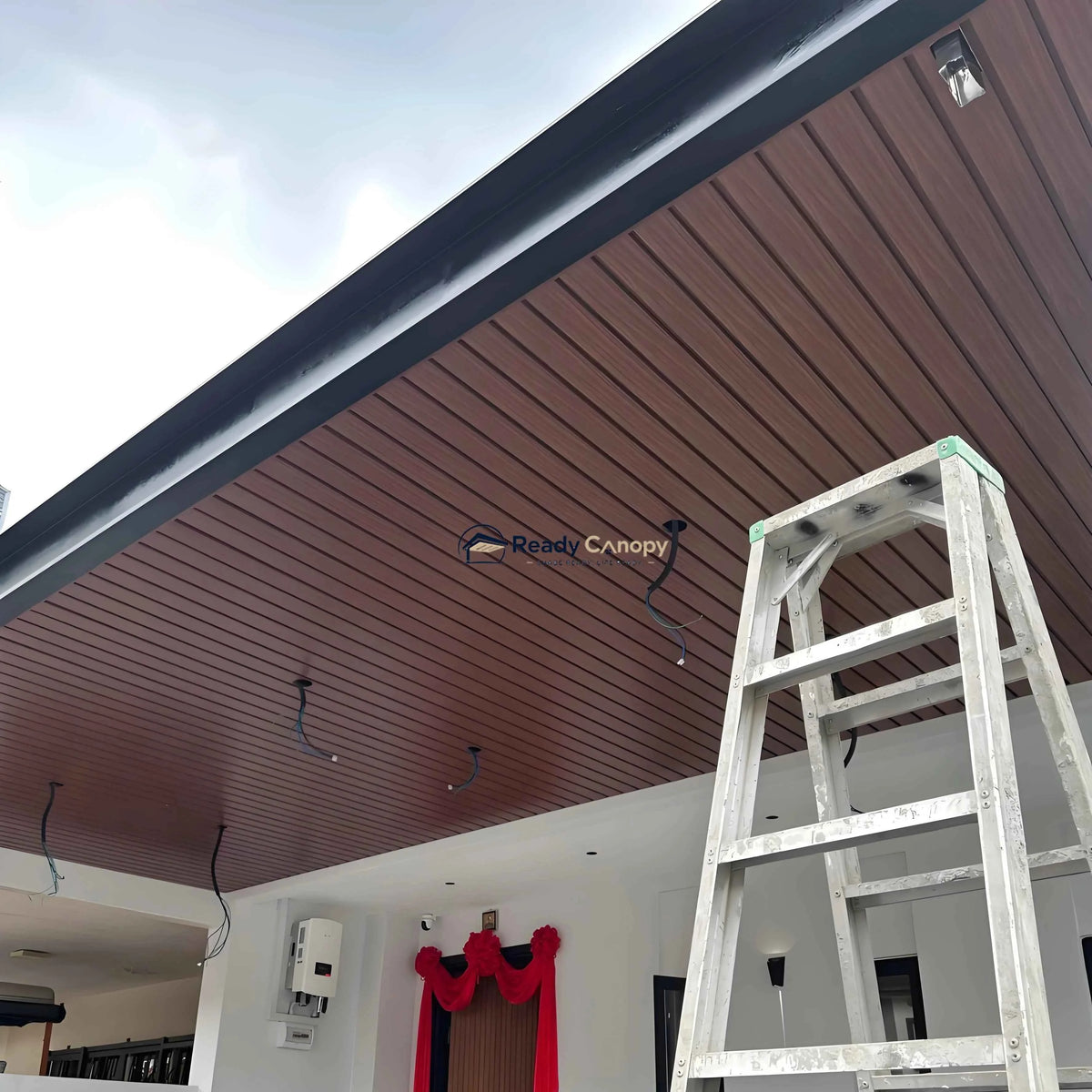Modern Minimalist Aluminum Front Door Canopy Awning