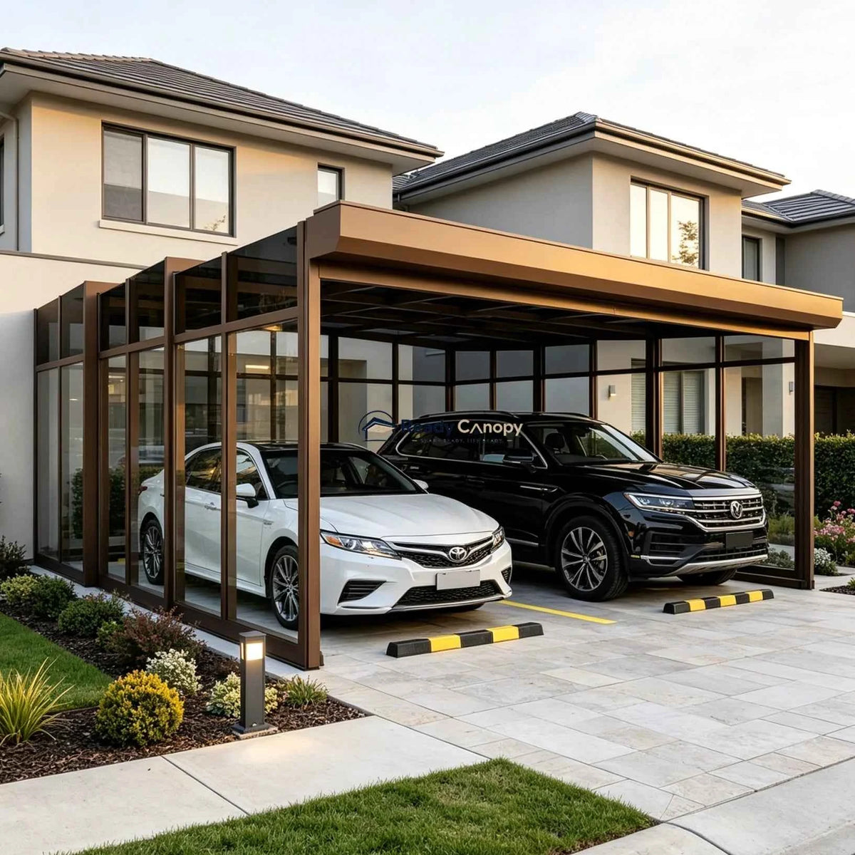 Retractable Double Carport & Garage Kits