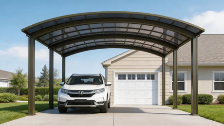 Outdoor shade structures for Australian homes including carports patio covers and awnings