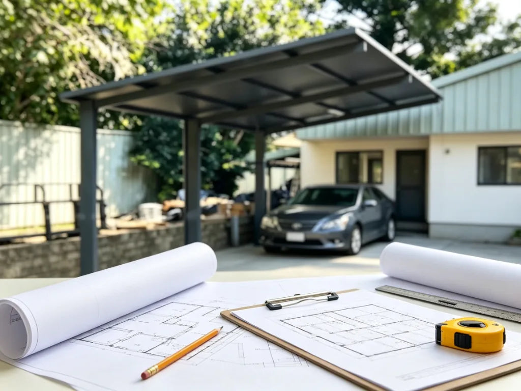 Carport council approval planning for an Australian residential property