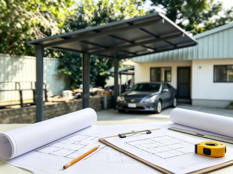 Carport council approval planning for an Australian residential property