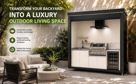 Modular Outdoor Kitchen Units for Australian Alfresco Areas