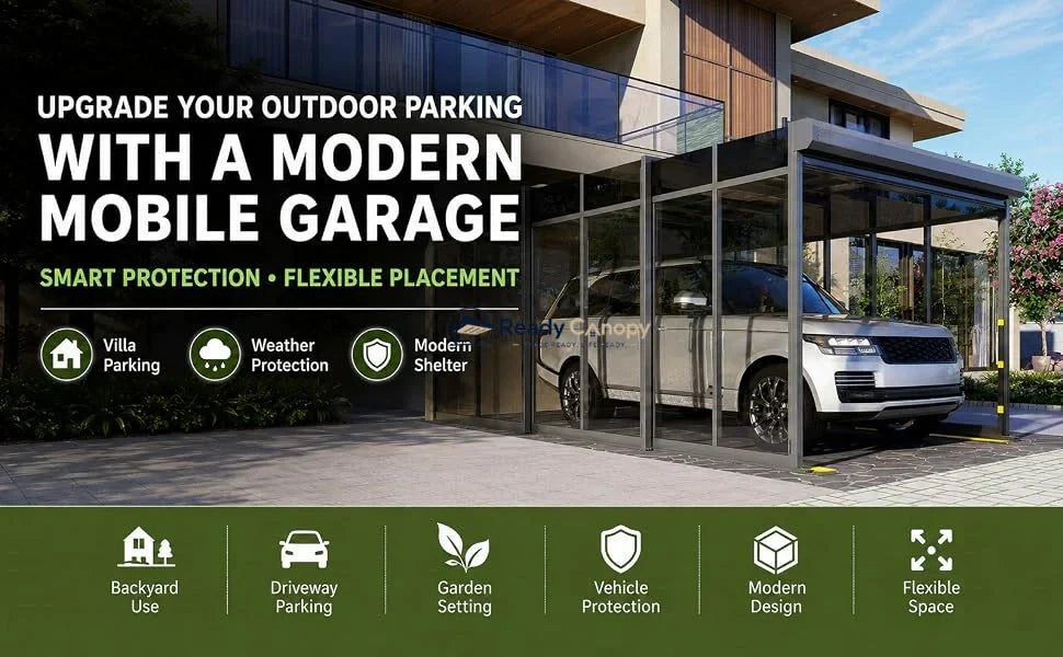 Retractable Carport & Mobile Garage Kits Australia