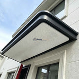 Custom Aluminium Solid Panel Awning with Fibre Optic Starry Sky
