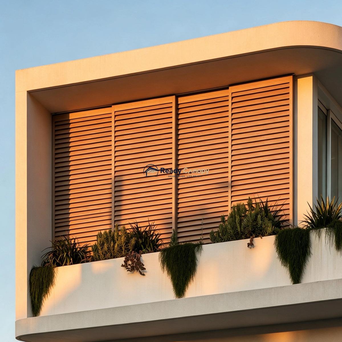 Custom Exterior Aluminium Louvers | Facades, Privacy & Equipment Screening