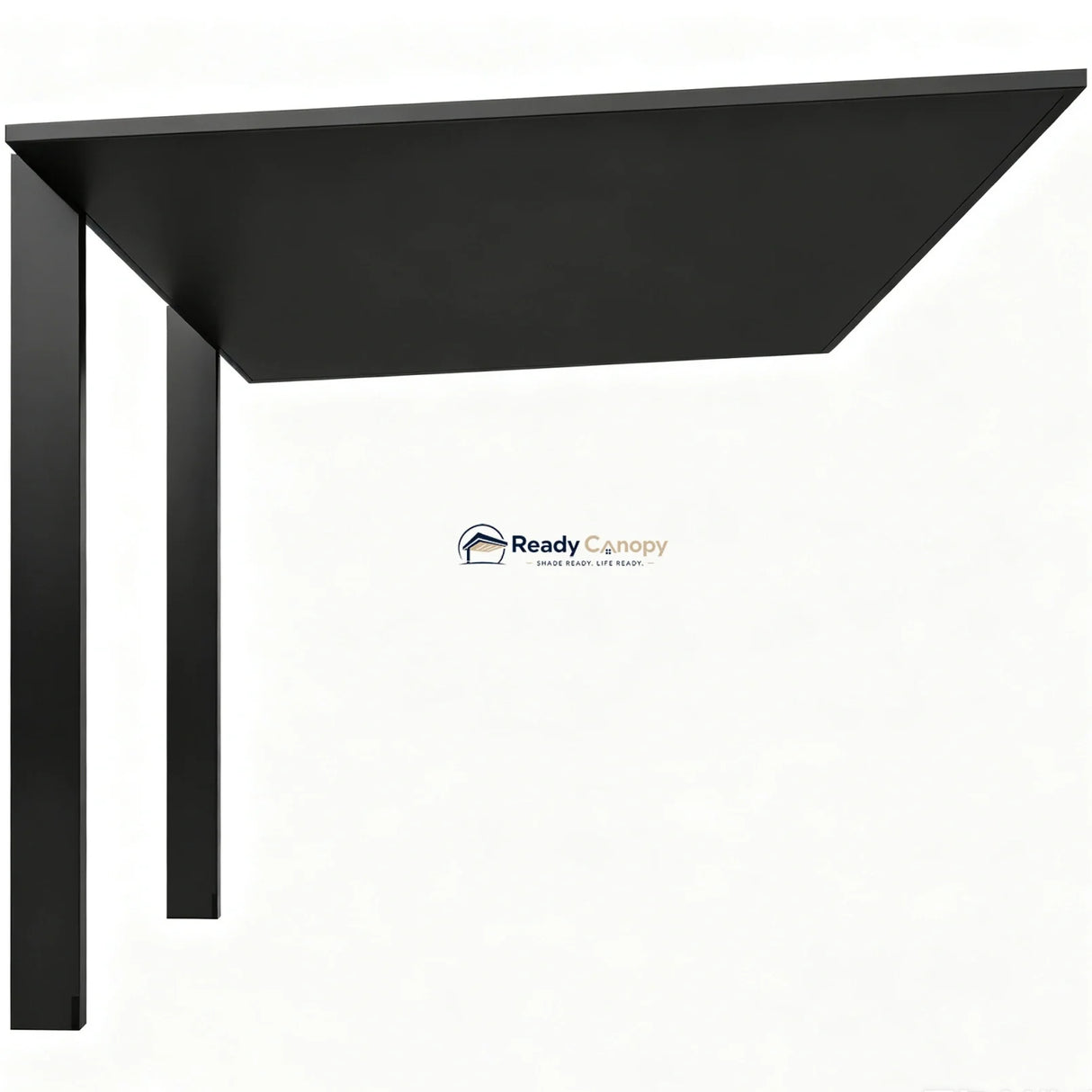 Minimalist Full-Aluminum Single Carport