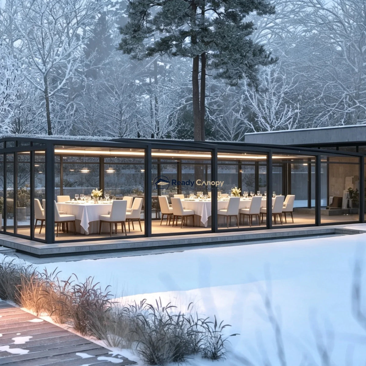 Custom Freestanding Retractable Sunroom Kits