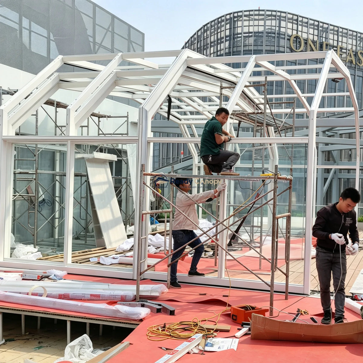 Custom Freestanding Retractable Sunroom Kits