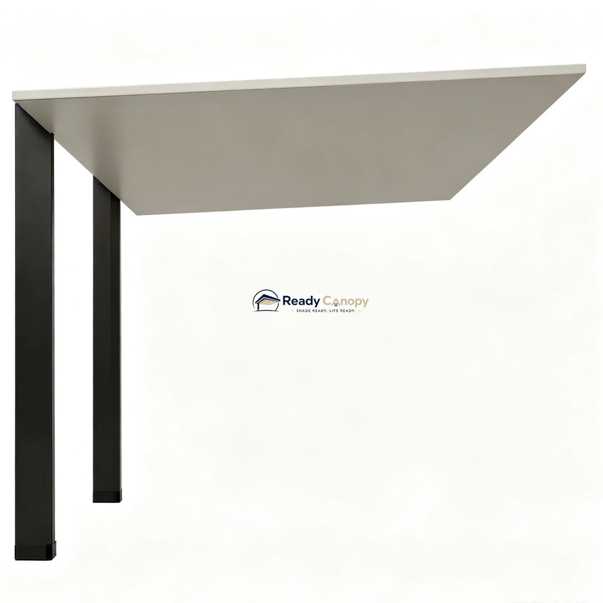Minimalist Full-Aluminum Single Carport