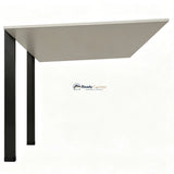 Minimalist Full-Aluminum Single Carport