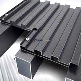 Insulated Carports Kit - Grey — installed outdoors