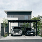 Insulated Double Carports Kit - Grey