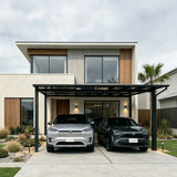 Insulated Double Carports Kit - Grey