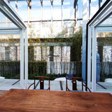 Wall-Mounted Retractable Sunroom — full structure view