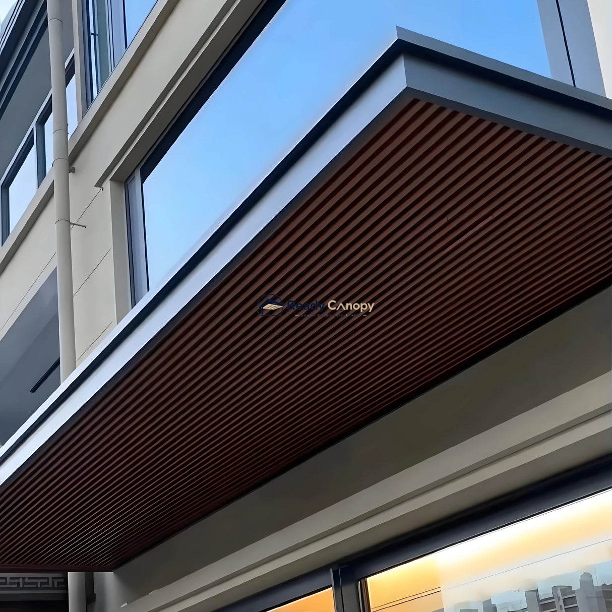 Modern Minimalist Aluminum Front Door Canopy Awning