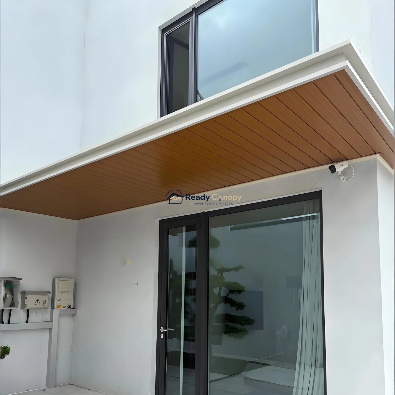 Modern Minimalist Aluminum Front Door Canopy Awning