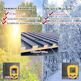 Insulated Double Carports Kit - Grey