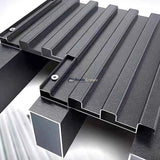 Insulated Double Carports Kit - Grey