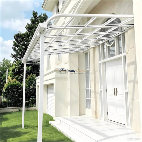 Patio Cover Kit - White — roof structure detail