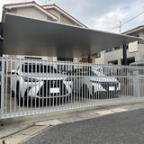 Minimalist Full-Aluminum Double Carport
