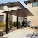 Minimalist Full-Aluminum Single Carport