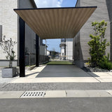 Minimalist Full-Aluminum Single Carport