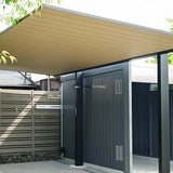 Minimalist Full-Aluminum Single Carport