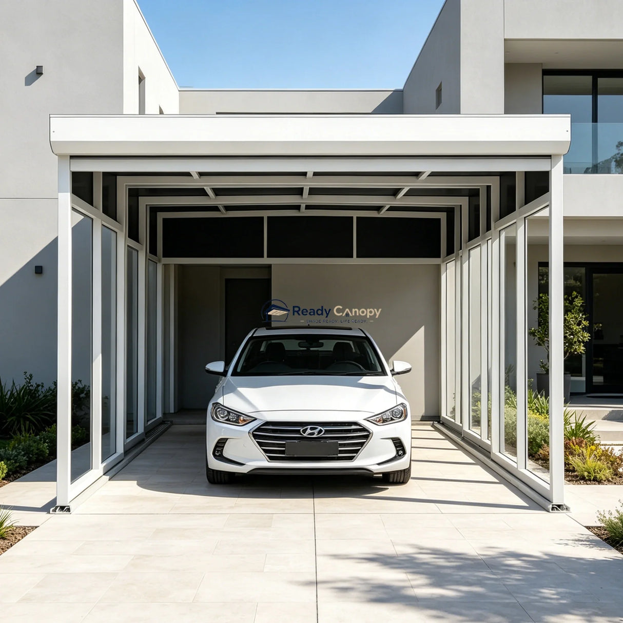 Retractable Single Carport & Garage Kits