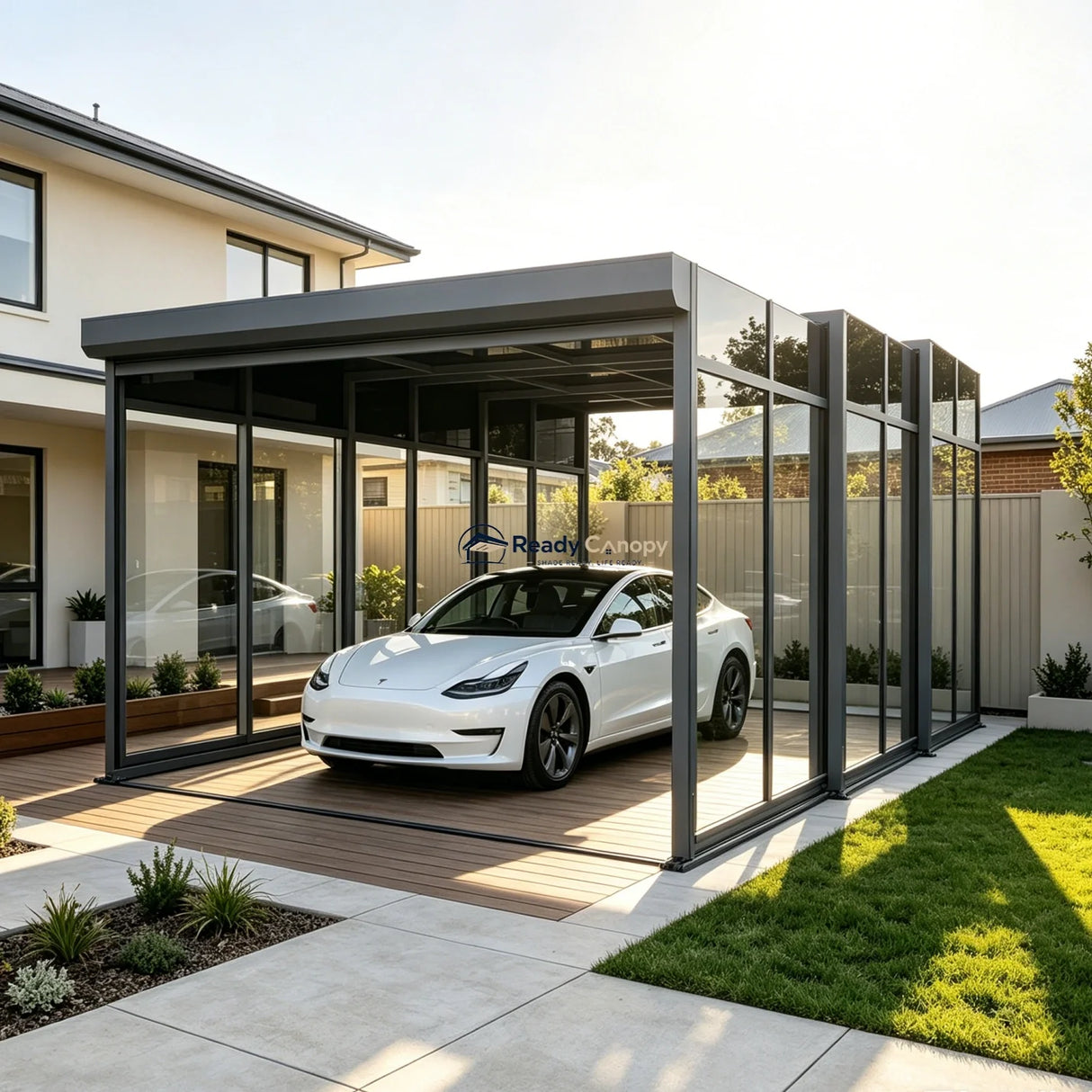 Retractable Single Carport & Garage Kits